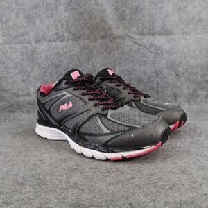 Fila Shoes Womens 10 Athletic Trainers Sport Active Run Walk Memory Foam Comfort